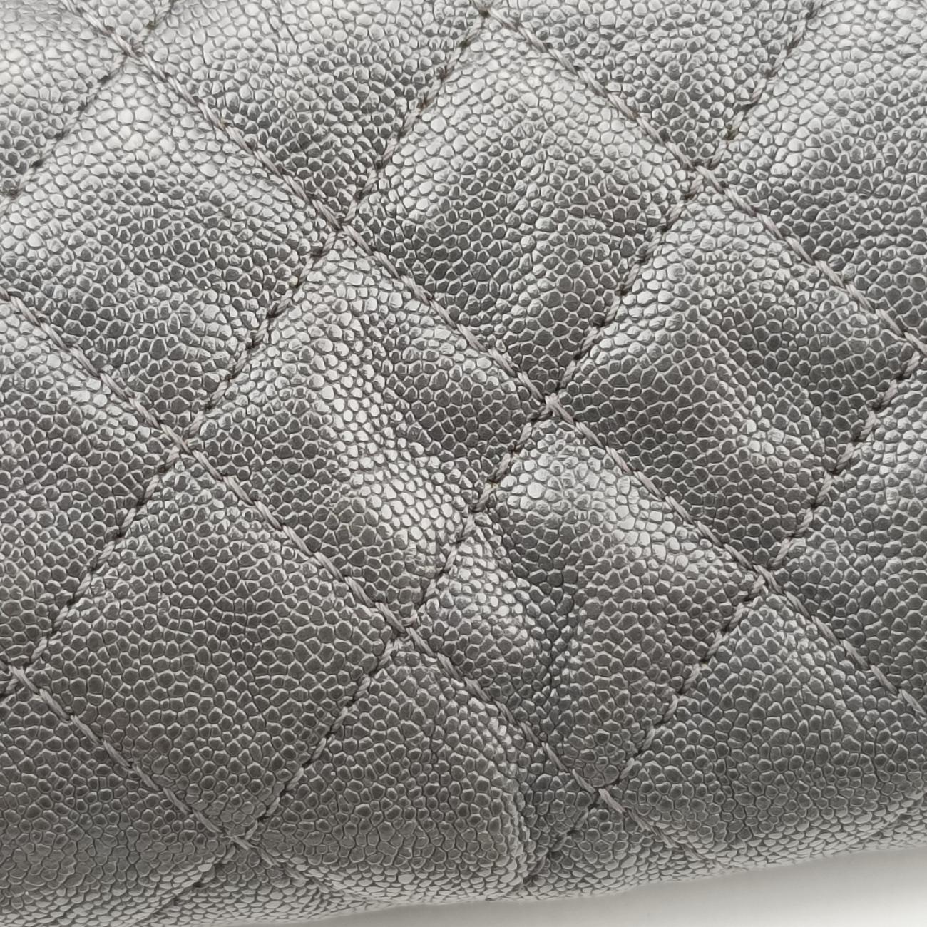 シャネル Chanel ショルダーバッグ レディース ボーイシャネル グレー キャビアスキン A67086 26480755