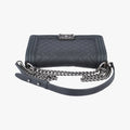 シャネル Chanel ショルダーバッグ レディース ボーイシャネル グレー キャビアスキン A67086 26480755