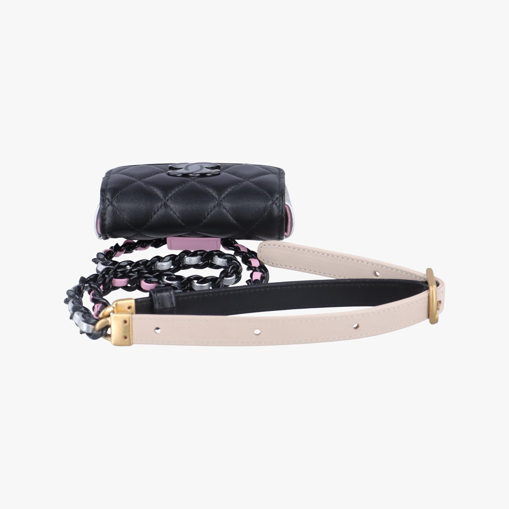 シャネル Chanel ボディバッグ/ウェストバッグ レディース バイカラー マトラッセ マルチカラー ラムスキン AP3249 L7N77TK2