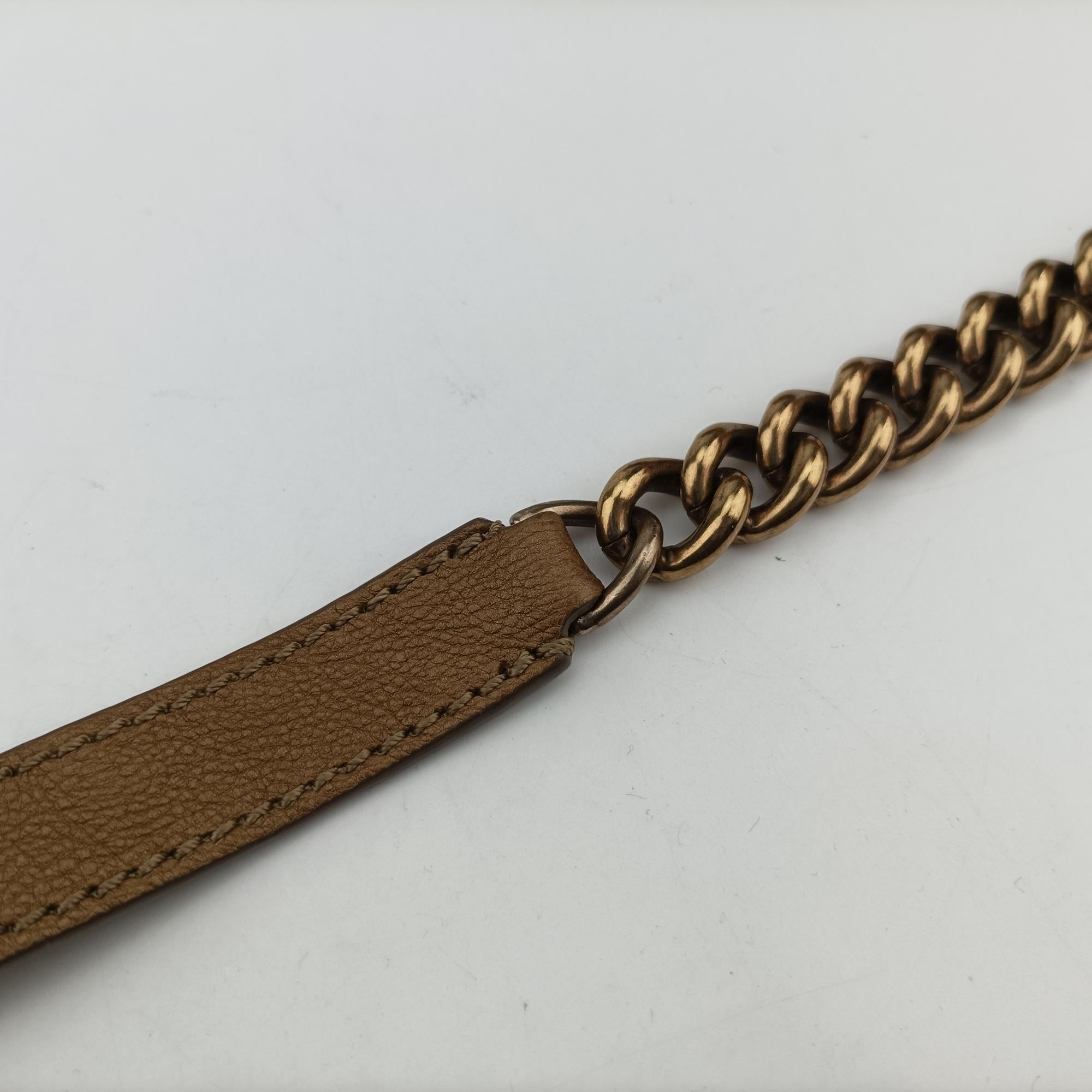 シャネル Chanel ショルダーバッグ レディース バックトスクール ミニ フラップ ゴールド レザー A67252 17089864