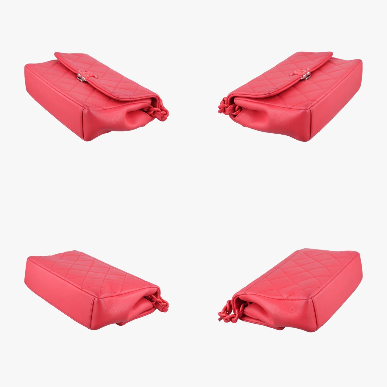 シャネル Chanel ショルダーバッグ レディース マイ エブリシング フラップ レッド キャビアスキン AS2303 31046880