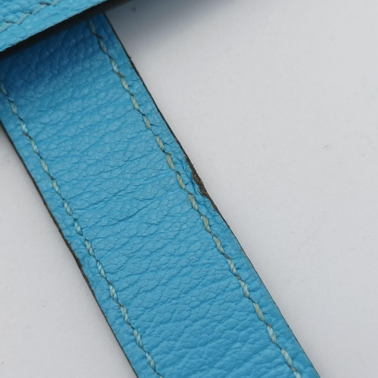 エルメス Hermes その他 レディース ベアンスフレ ブルー レザー  D AI002ID