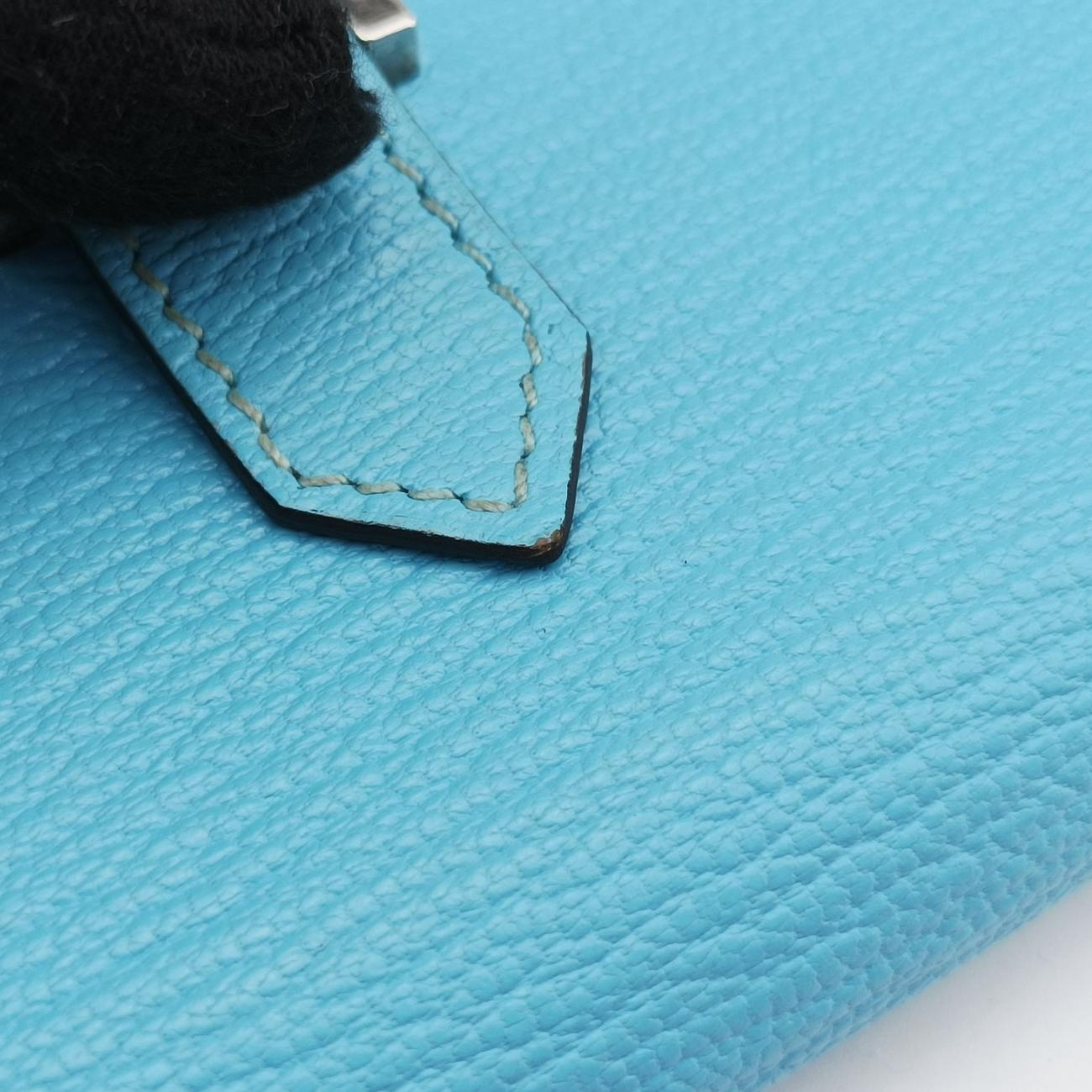 エルメス Hermes その他 レディース ベアンスフレ ブルー レザー  D AI002ID