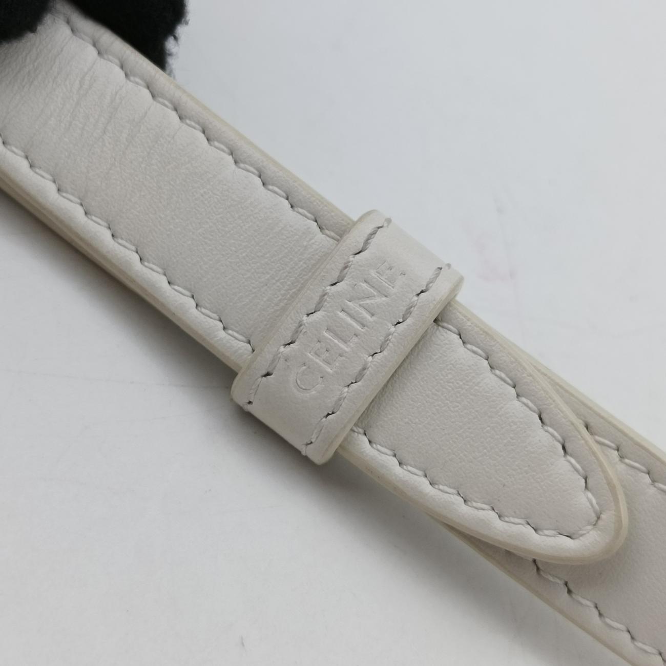 FOLCO Triomphe Brown×white PVC coated canvas × leather  U-GM-0240ファルコ トリオンフ ブラウン×ホワイト PVCコーティングキャンバス×レザー  U-GM-0240