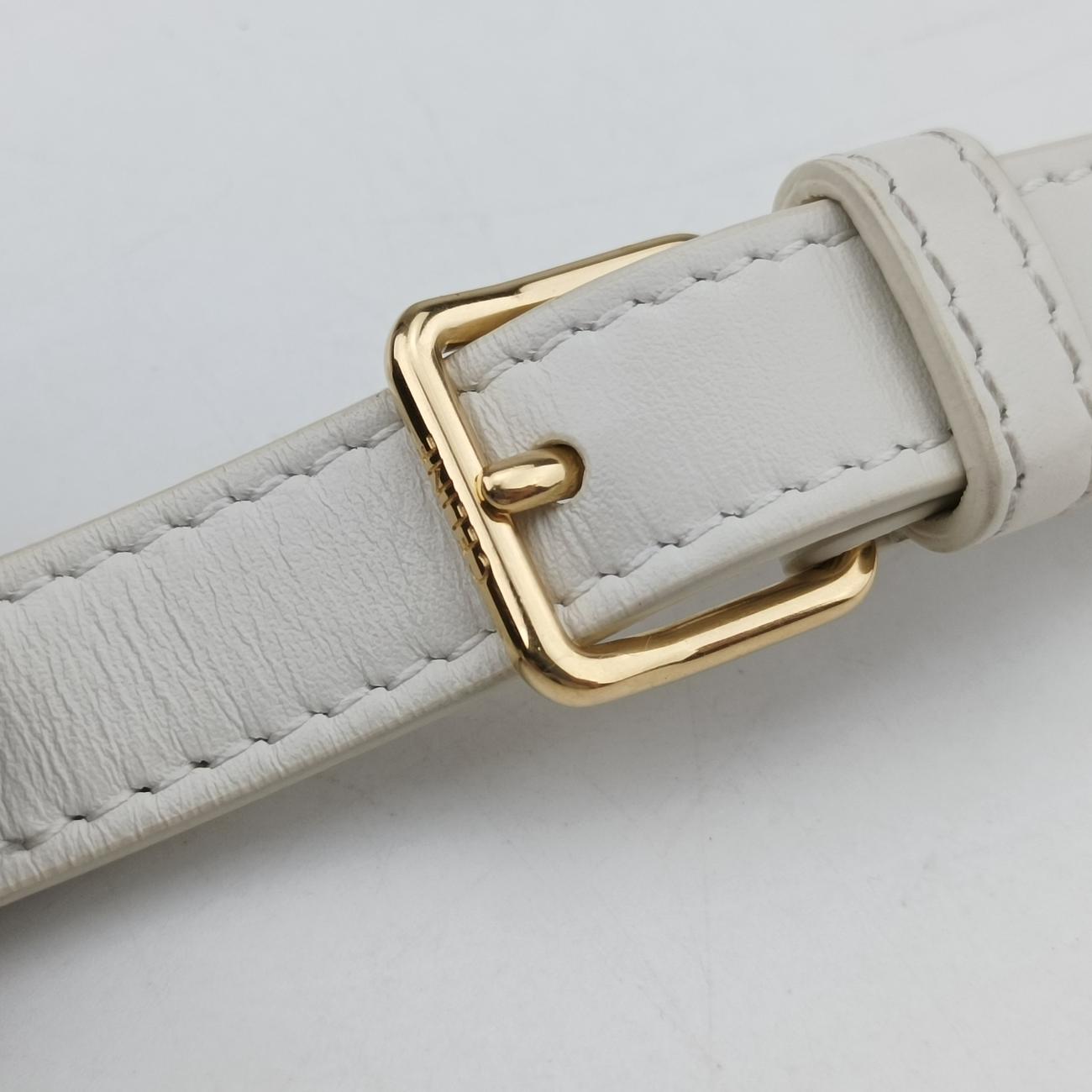 FOLCO Triomphe Brown×white PVC coated canvas × leather  U-GM-0240ファルコ トリオンフ ブラウン×ホワイト PVCコーティングキャンバス×レザー  U-GM-0240