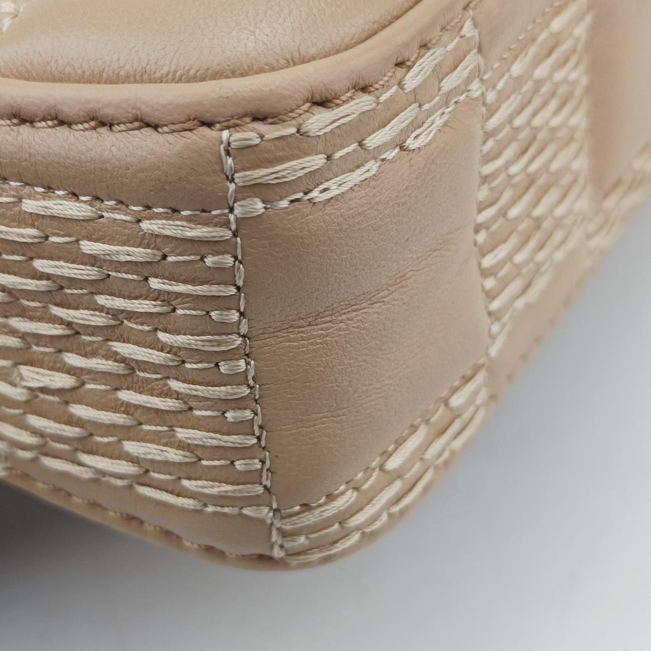 Pochette Troca Beige Damier Giant M59048 IC chipポシェット トロカ ベージュ ダミエ ジャイアント M59048 ICチップ