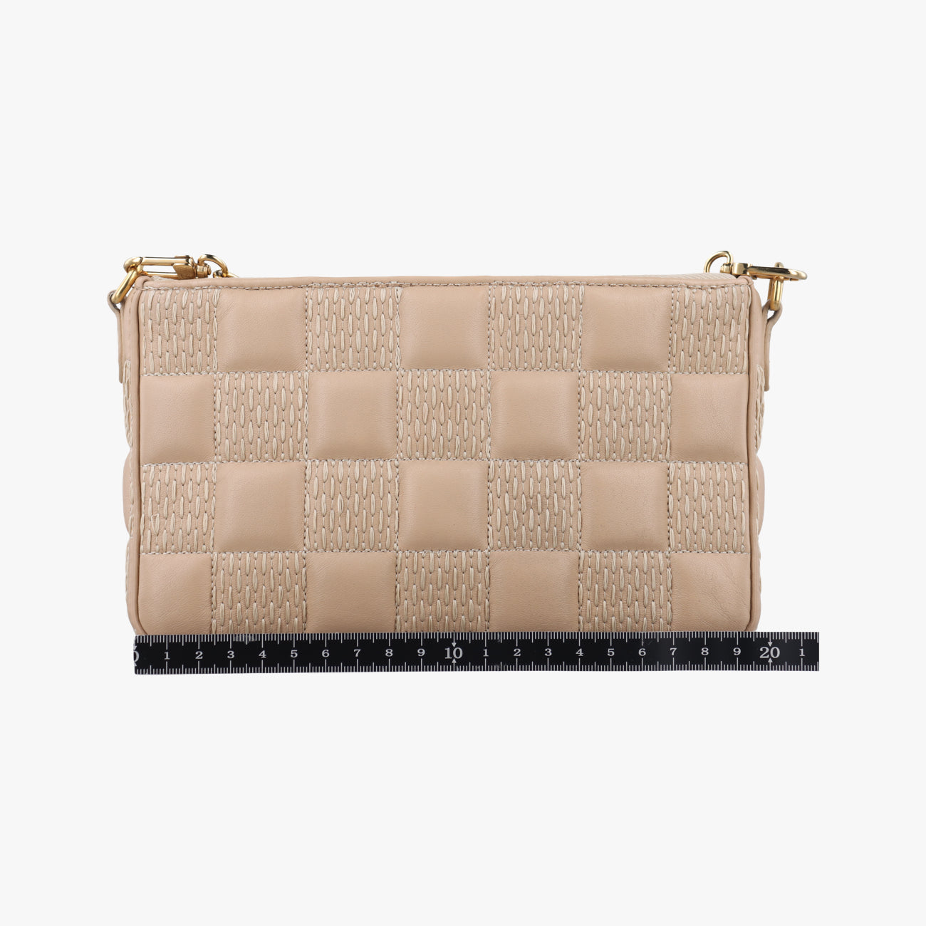 Pochette Troca Beige Damier Giant M59048 IC chipポシェット トロカ ベージュ ダミエ ジャイアント M59048 ICチップ