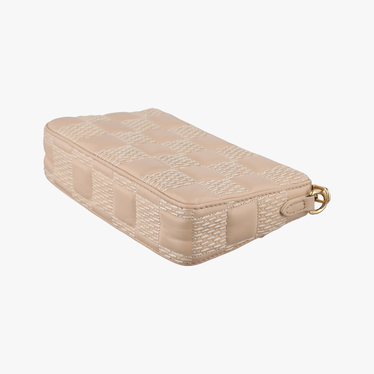 Pochette Troca Beige Damier Giant M59048 IC chipポシェット トロカ ベージュ ダミエ ジャイアント M59048 ICチップ