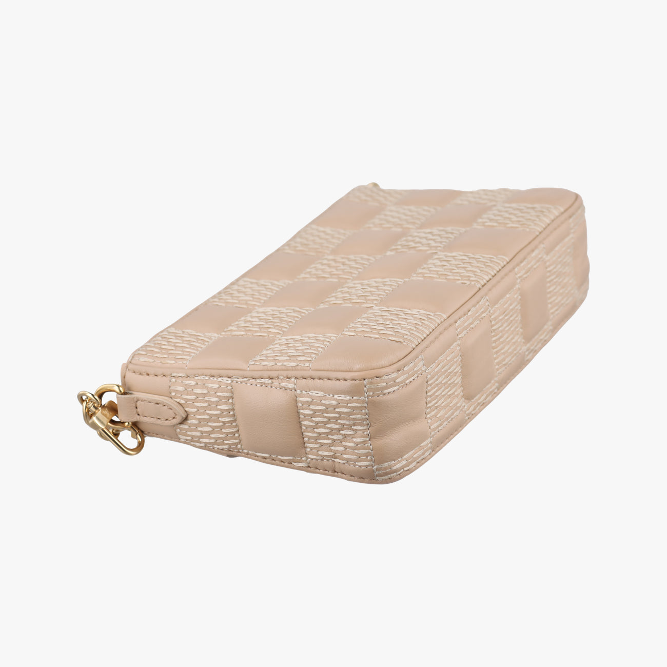 Pochette Troca Beige Damier Giant M59048 IC chipポシェット トロカ ベージュ ダミエ ジャイアント M59048 ICチップ