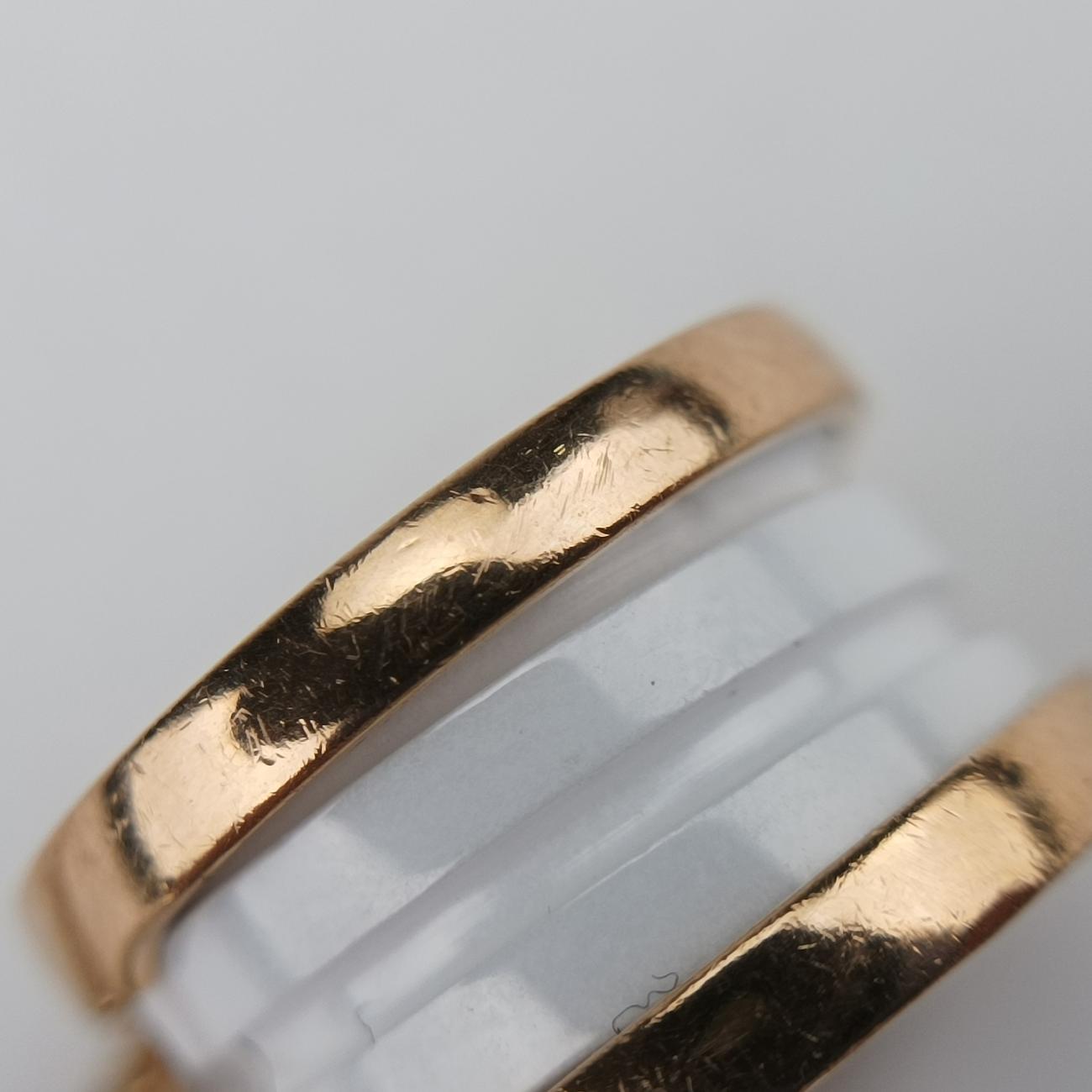 B-zero.1 White×golden AU750 346082 H9T68Rビーゼロワン ホワイト×ゴールド AU750 346082 H9T68R