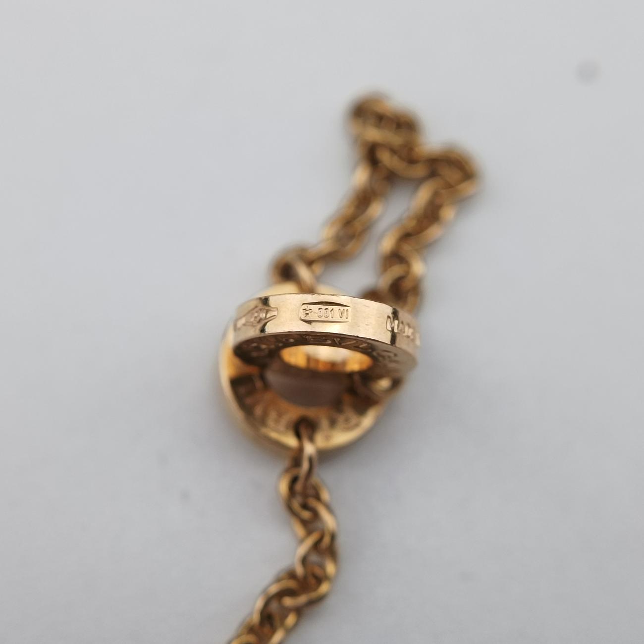 B-zero.1 White×golden AU750 346082 H9T68Rビーゼロワン ホワイト×ゴールド AU750 346082 H9T68R