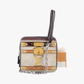 Square Navy x Beige x Yellow Monogram Trompe l'oeil M52350 FL2148スクエア ネイビーxベージュxイエロー モノグラム トロンプルイユ M52350 FL2148