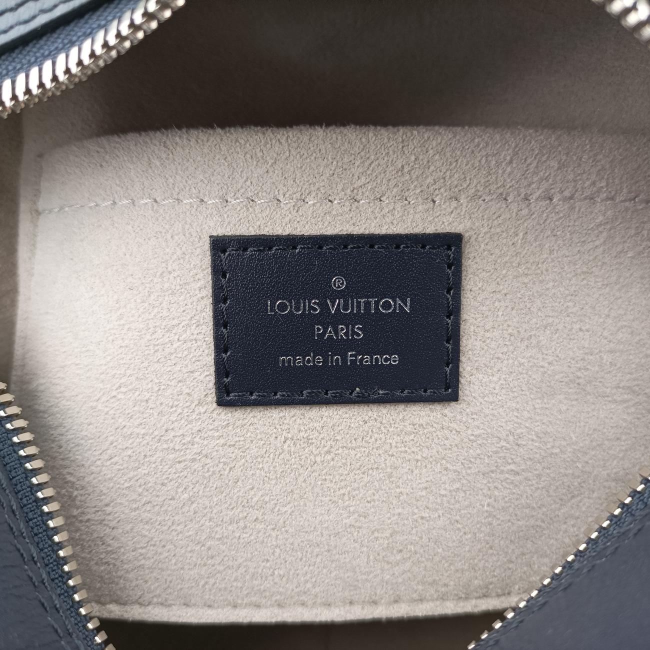 Square Navy x Beige x Yellow Monogram Trompe l'oeil M52350 FL2148スクエア ネイビーxベージュxイエロー モノグラム トロンプルイユ M52350 FL2148