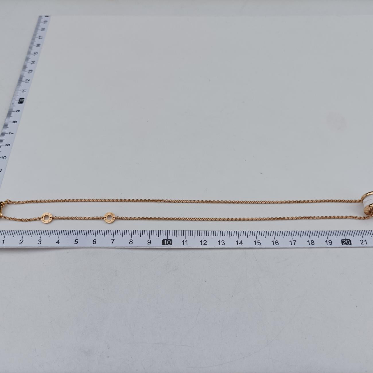 B-zero.1 White×golden AU750 346082 C82244ビーゼロワン ホワイト×ゴールド AU750 346082 C82244