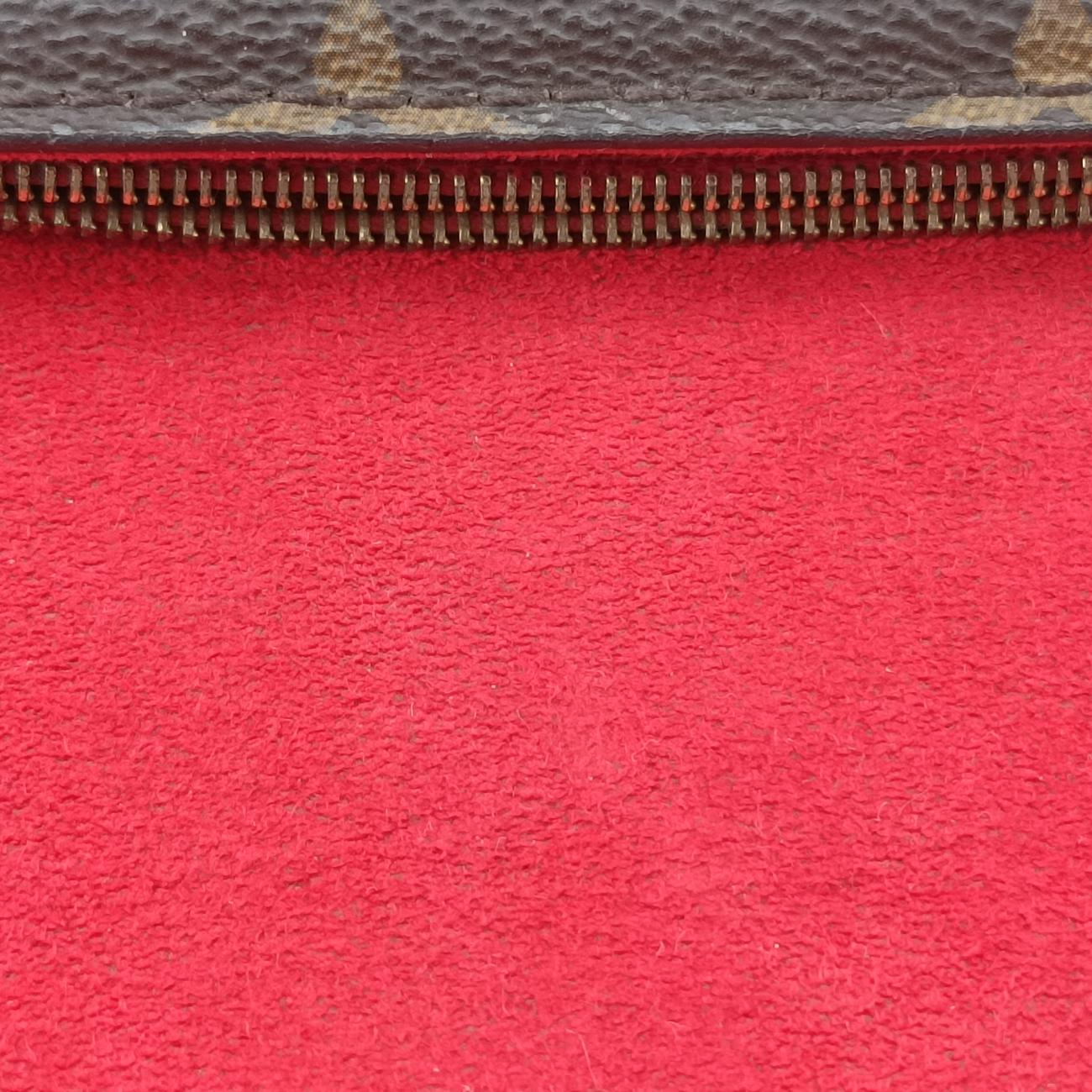 VICTOIRE Brown×CERISE Monogram Canvas×calf leather M41731 CA4186ヴィクトワール モノグラム/ブラウン系×スリーズ モノグラムキャンバス×カーフレザー M41731 CA4186
