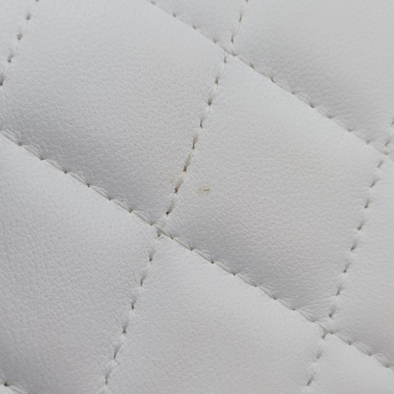 Matelasse coco mark White lambskin AP1895 30638768マトラッセ ココマーク ホワイト ラムスキン AP1895 30638768