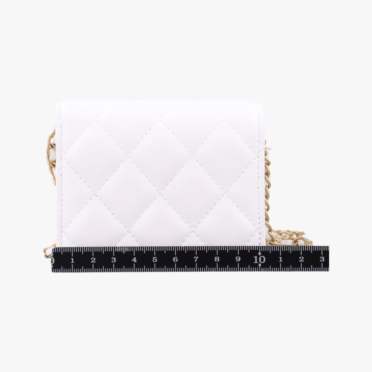 Matelasse coco mark White lambskin AP1895 30638768マトラッセ ココマーク ホワイト ラムスキン AP1895 30638768