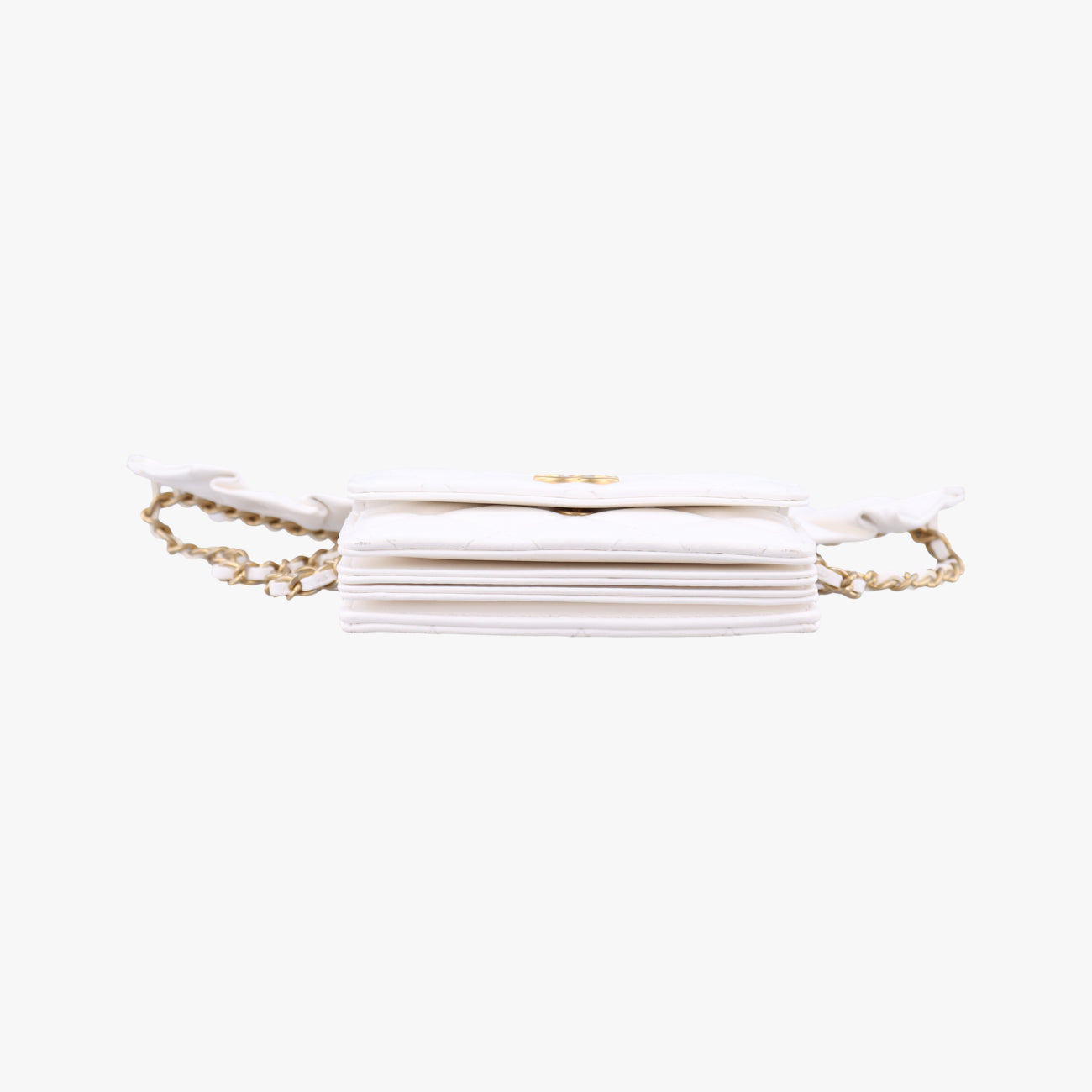 Matelasse coco mark White lambskin AP1895 30638768マトラッセ ココマーク ホワイト ラムスキン AP1895 30638768