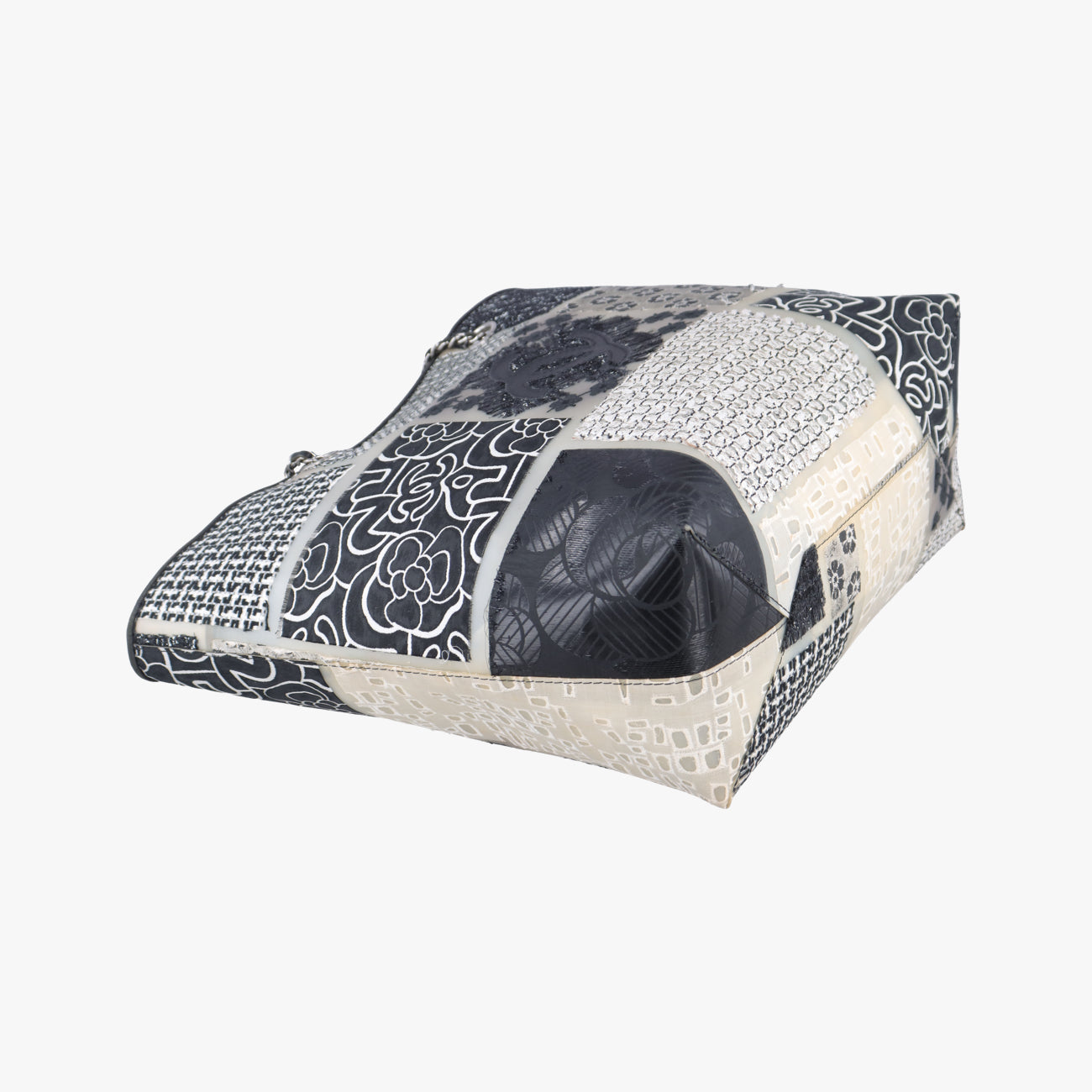 Patchwork Rubber Tote Multicolour Fabric × vinyl A50880 14751176パッチワーク ラバー マルチカラー ファブリック×ビニール A50880 14751176