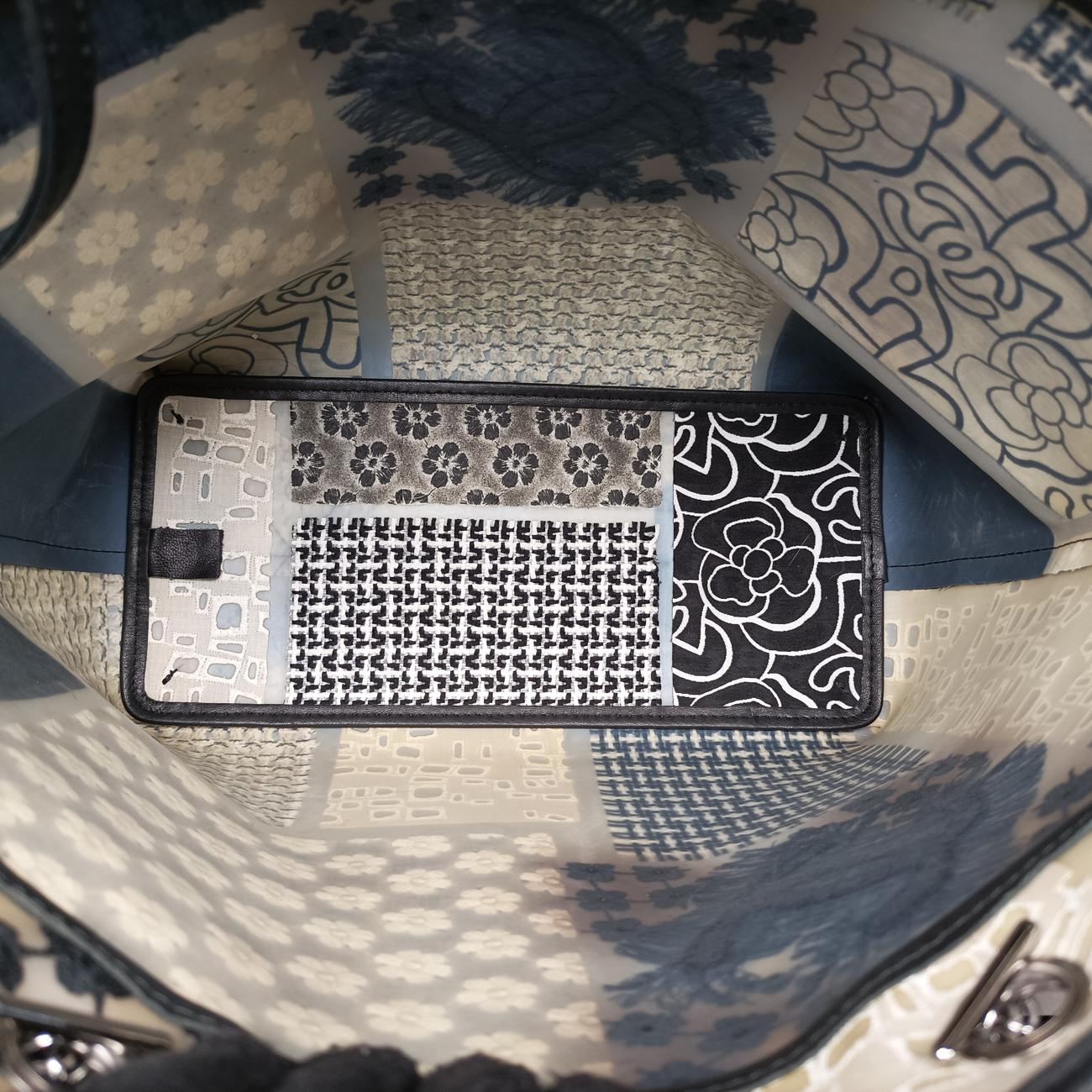 Patchwork Rubber Tote Multicolour Fabric × vinyl A50880 14751176パッチワーク ラバー マルチカラー ファブリック×ビニール A50880 14751176