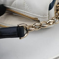 Cannage Vibe Hobo micro White lambskin  19-MA-0232カナージュ ヴァイブ ホーボー マイクロ ホワイト ラムスキン  19-MA-0232