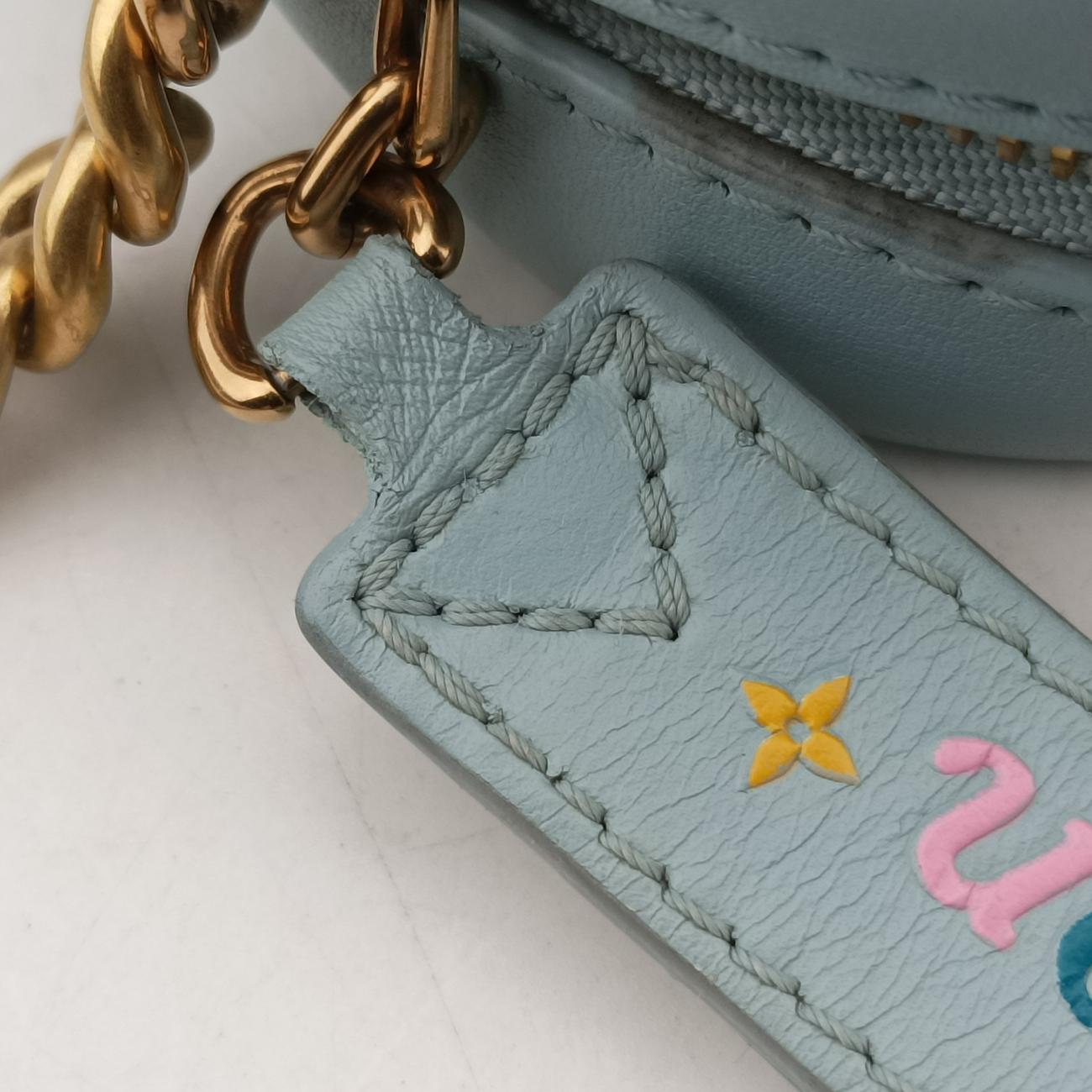 New Wave Camera Blue Polsnail Leather M55329 TR4109ニューウェーブカメラ ブルーポルスネール レザー M55329 TR4109