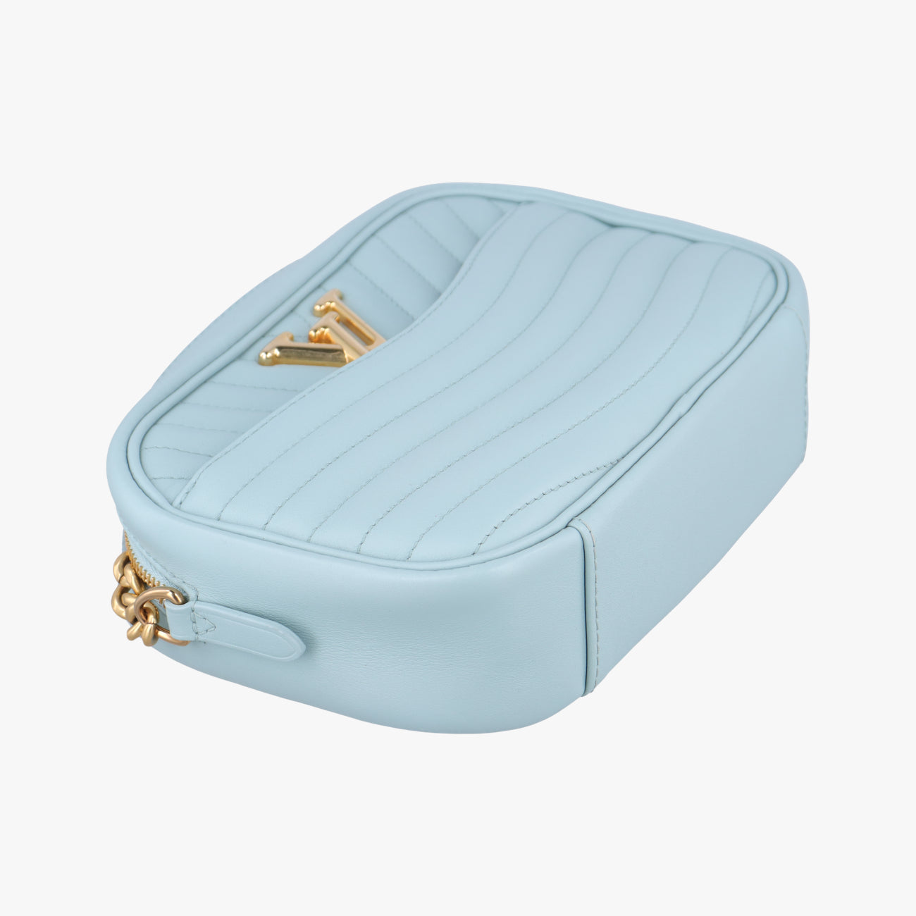 New Wave Camera Blue Polsnail Leather M55329 TR4109ニューウェーブカメラ ブルーポルスネール レザー M55329 TR4109