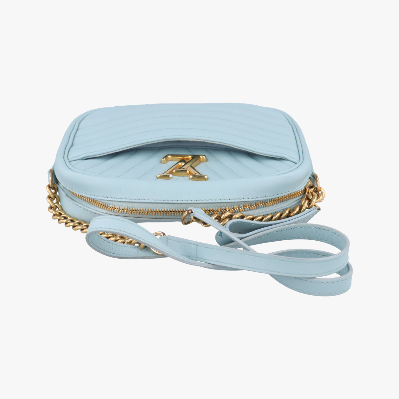 New Wave Camera Blue Polsnail Leather M55329 TR4109ニューウェーブカメラ ブルーポルスネール レザー M55329 TR4109