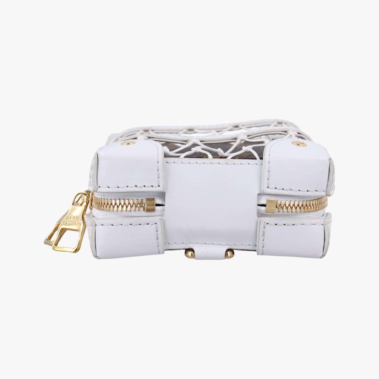 Soft Trunk Phone Box brown×white Monogram Canvas×calf leather M80102 TJ4220ソフトトランク フォーンボックス モノグラム/ブラウン系×ホワイト モノグラムキャンバス×カーフレザー M80102 TJ4220