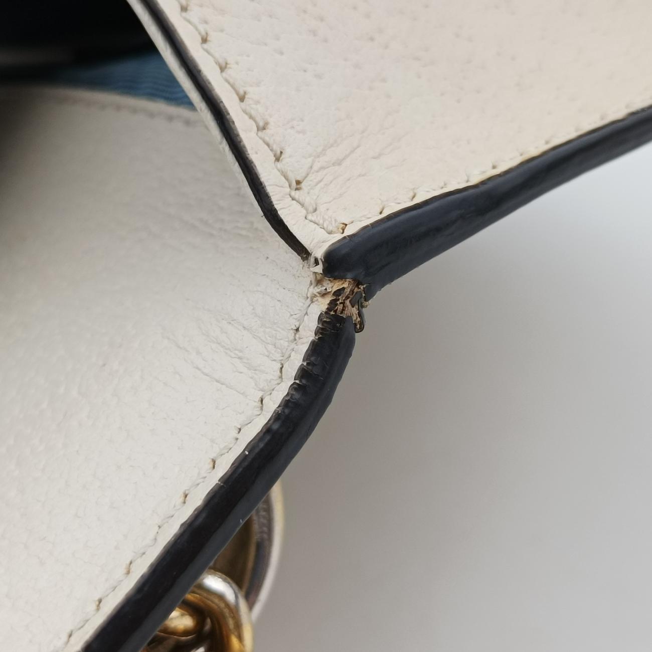 Padlock White Leather 432182 G028896929パドロック ホワイト レザー 432182 G028896929