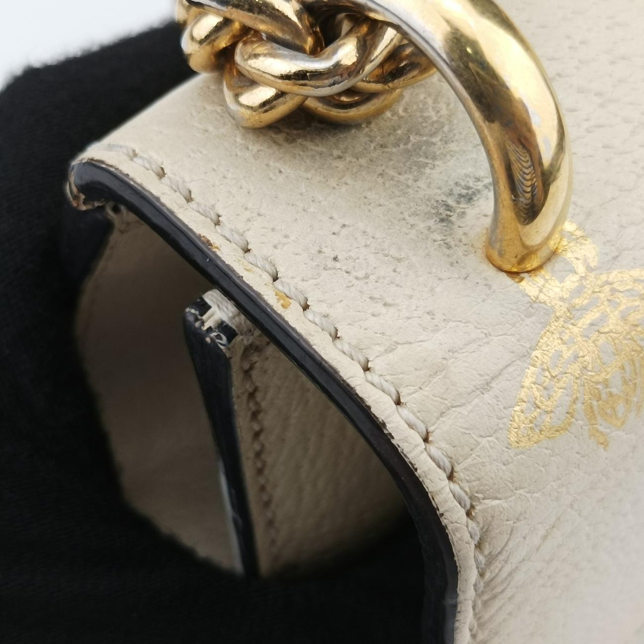 Padlock White Leather 432182 G028896929パドロック ホワイト レザー 432182 G028896929