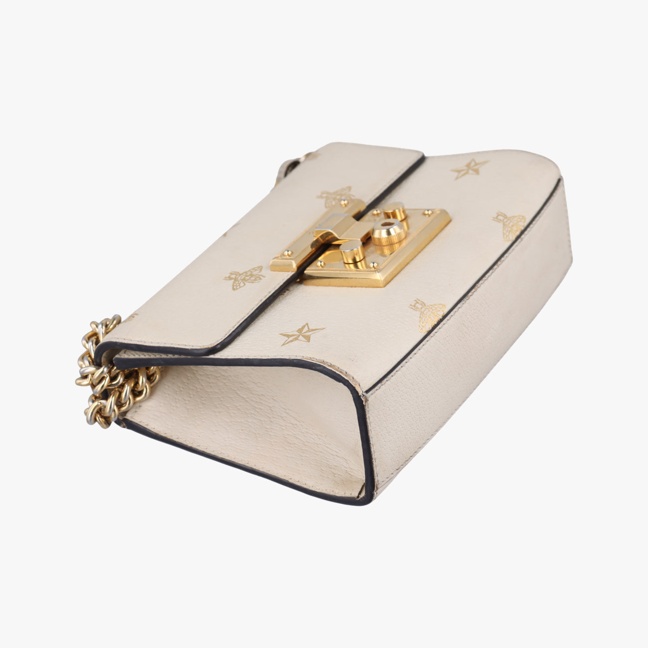 Padlock White Leather 432182 G028896929パドロック ホワイト レザー 432182 G028896929