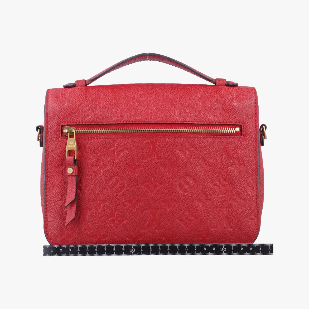 Pochette MeTIS MM Scarlet Red Monogram Empreinte M44155 AR0187ポシェットメティスMM スカーレット モノグラム アンプラント M44155 AR0187