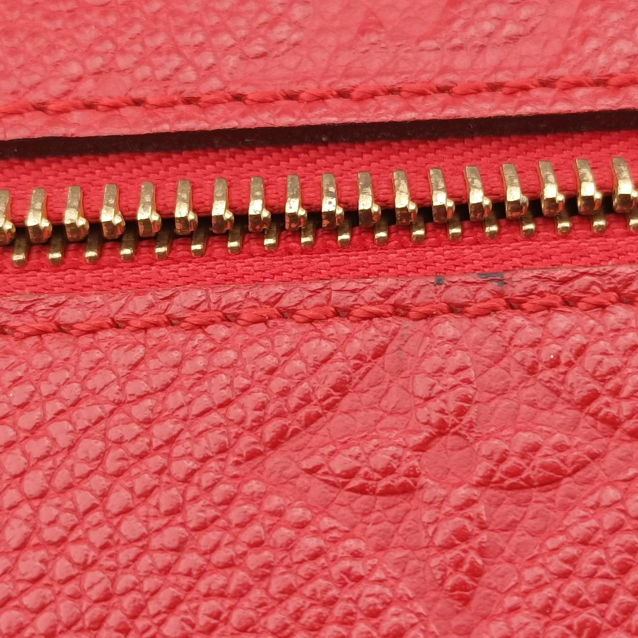 Pochette MeTIS MM Scarlet Red Monogram Empreinte M44155 AR0187ポシェットメティスMM スカーレット モノグラム アンプラント M44155 AR0187