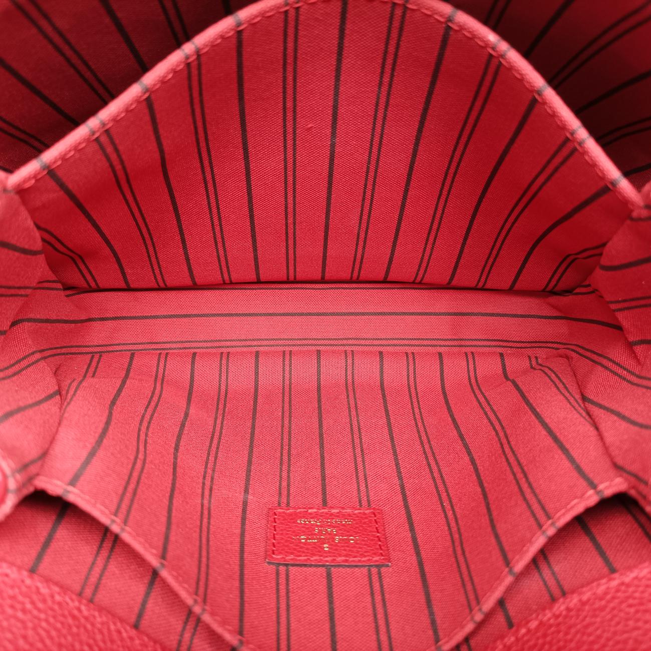 Pochette MeTIS MM Scarlet Red Monogram Empreinte M44155 AR0187ポシェットメティスMM スカーレット モノグラム アンプラント M44155 AR0187