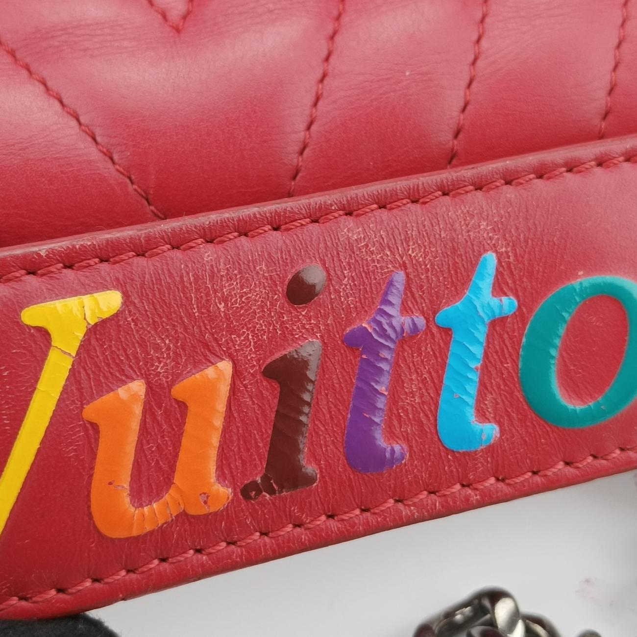 NEW WAVE Chain PM ROUGE ECARLATE Leather M51930 NZ2168ニュー ウェーブ チェーンPM ルージュエカルラート レザー M51930 NZ2168