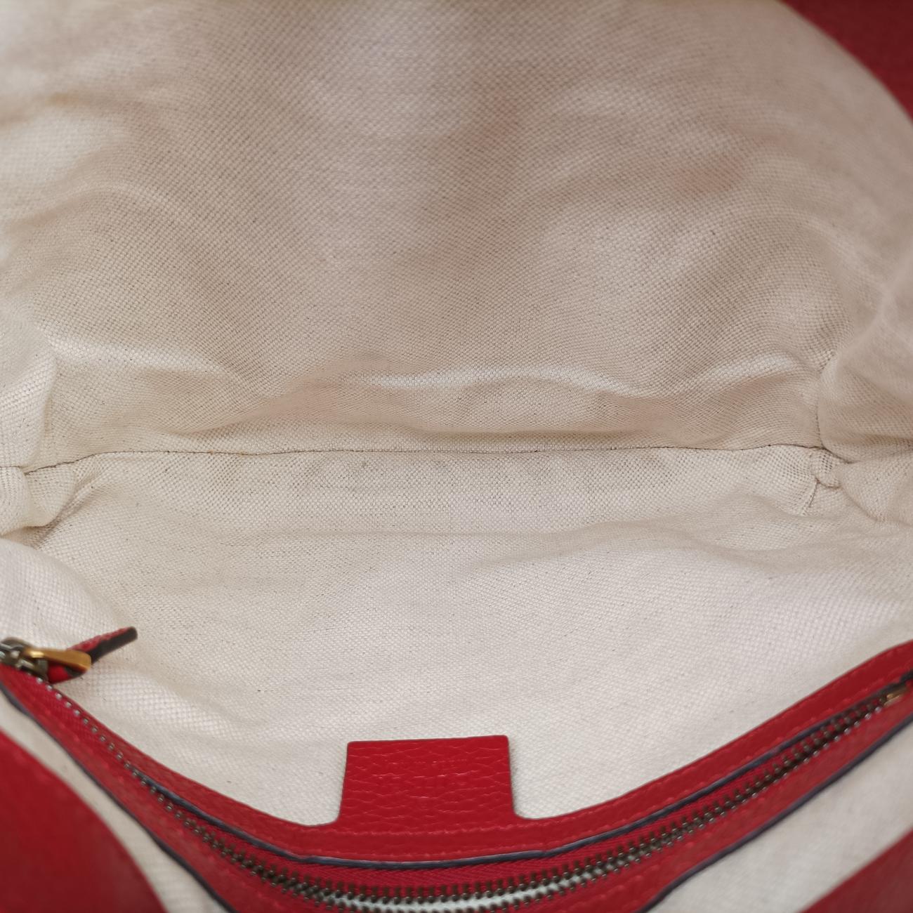 GG Marmont Animalier Red Leather 409154 F019428951GGマーモント キャット レッド レザー 409154 F019428951