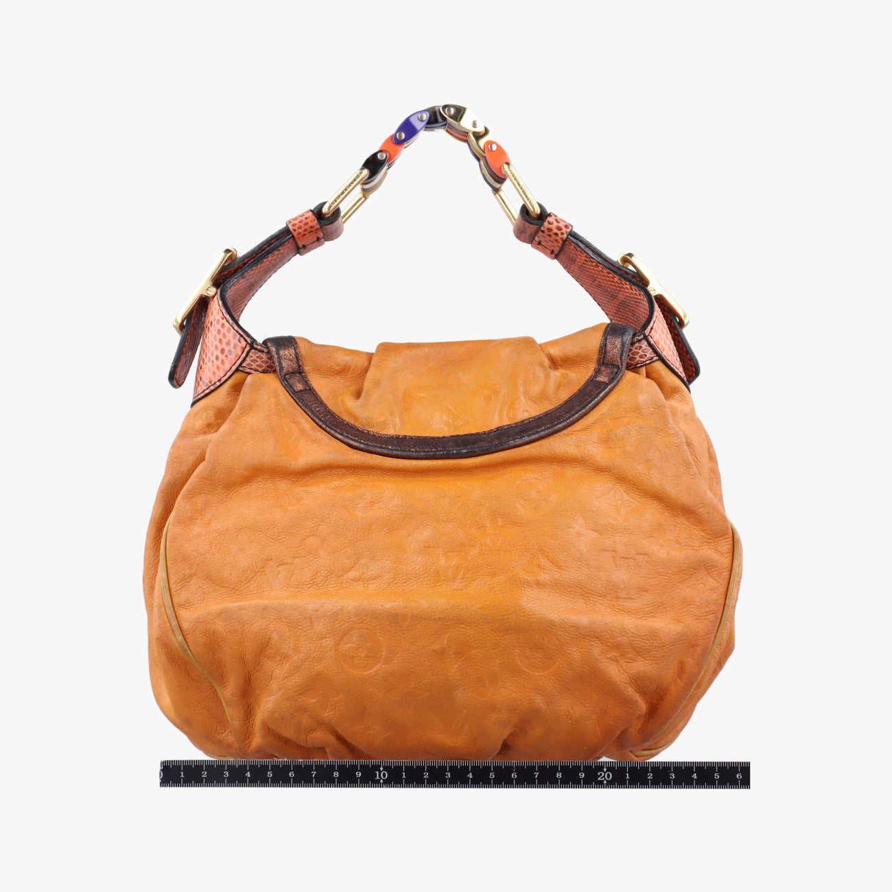 Kalahari PM JAUNE Monogram Exotic Leather x Python M97000 RC0088カラハリPM ジョーヌ モノグラム エキゾチック レザー ×パイソン M97000 RC0088