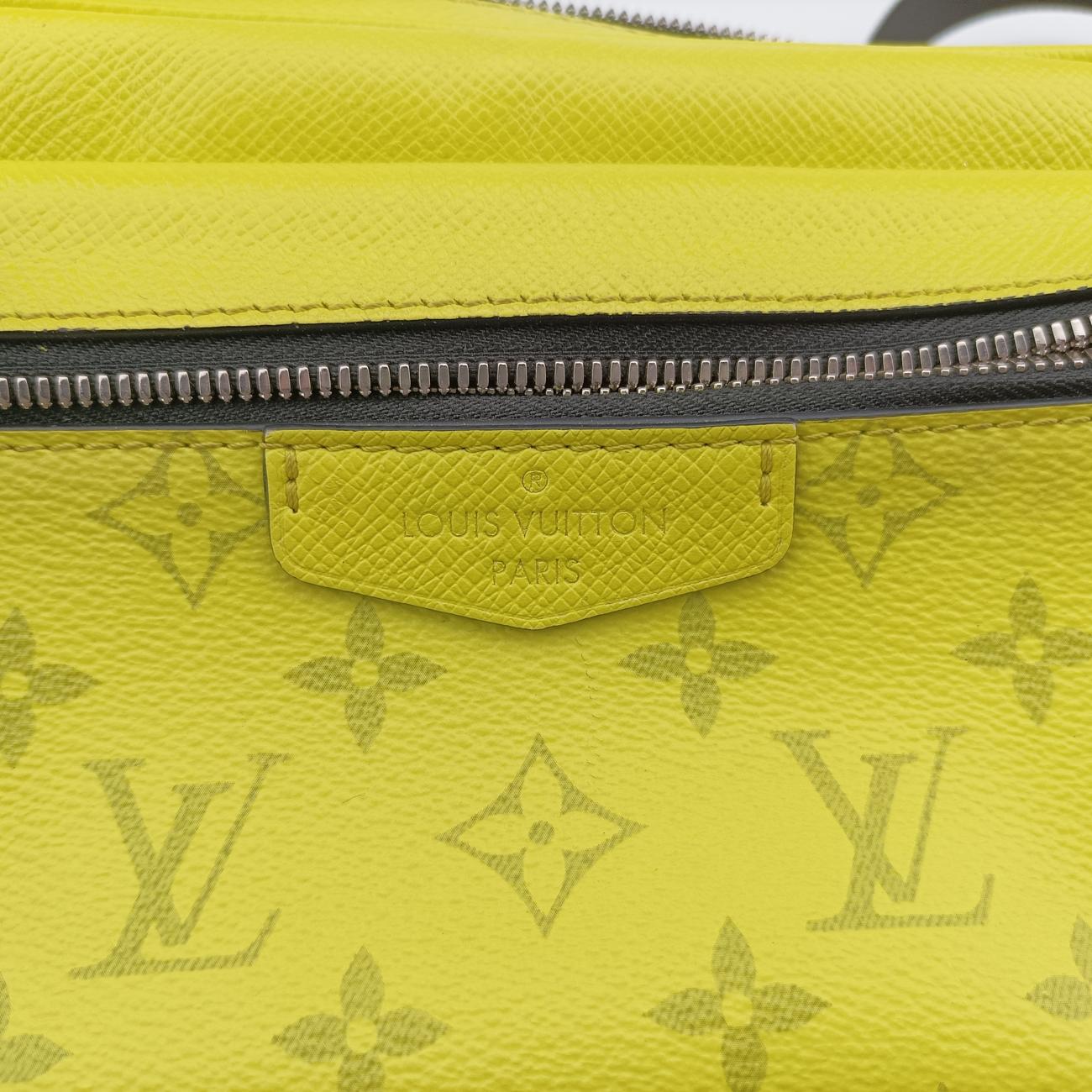 Taiga Rama Bum Bag Outdoor Jaune Taiga Leather/Monogram Eclipse M30251 FO 4139タイガラマ バムバッグアウトドア ジョーヌ タイガ レザー/モノグラム エクリプス M30251 FO 4139