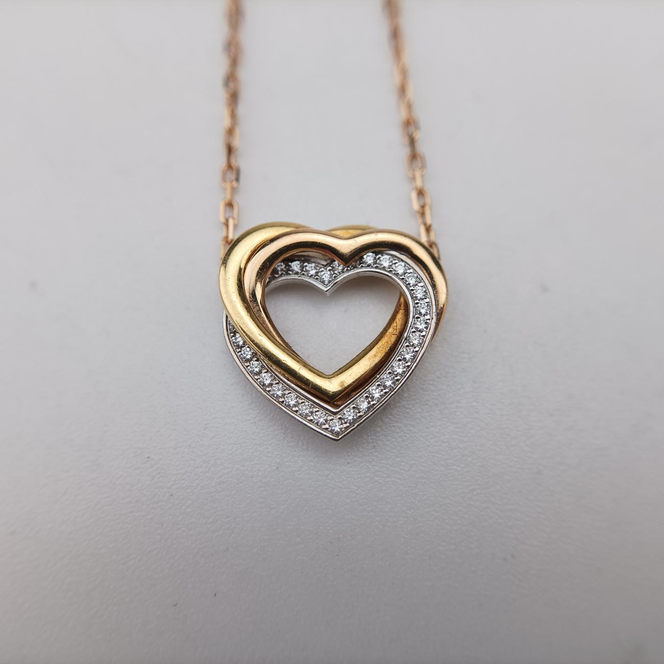 Trinity Heart Golden AU750 B7061200 ATM682トリニティ ハート ゴールド AU750 B7061200 ATM682