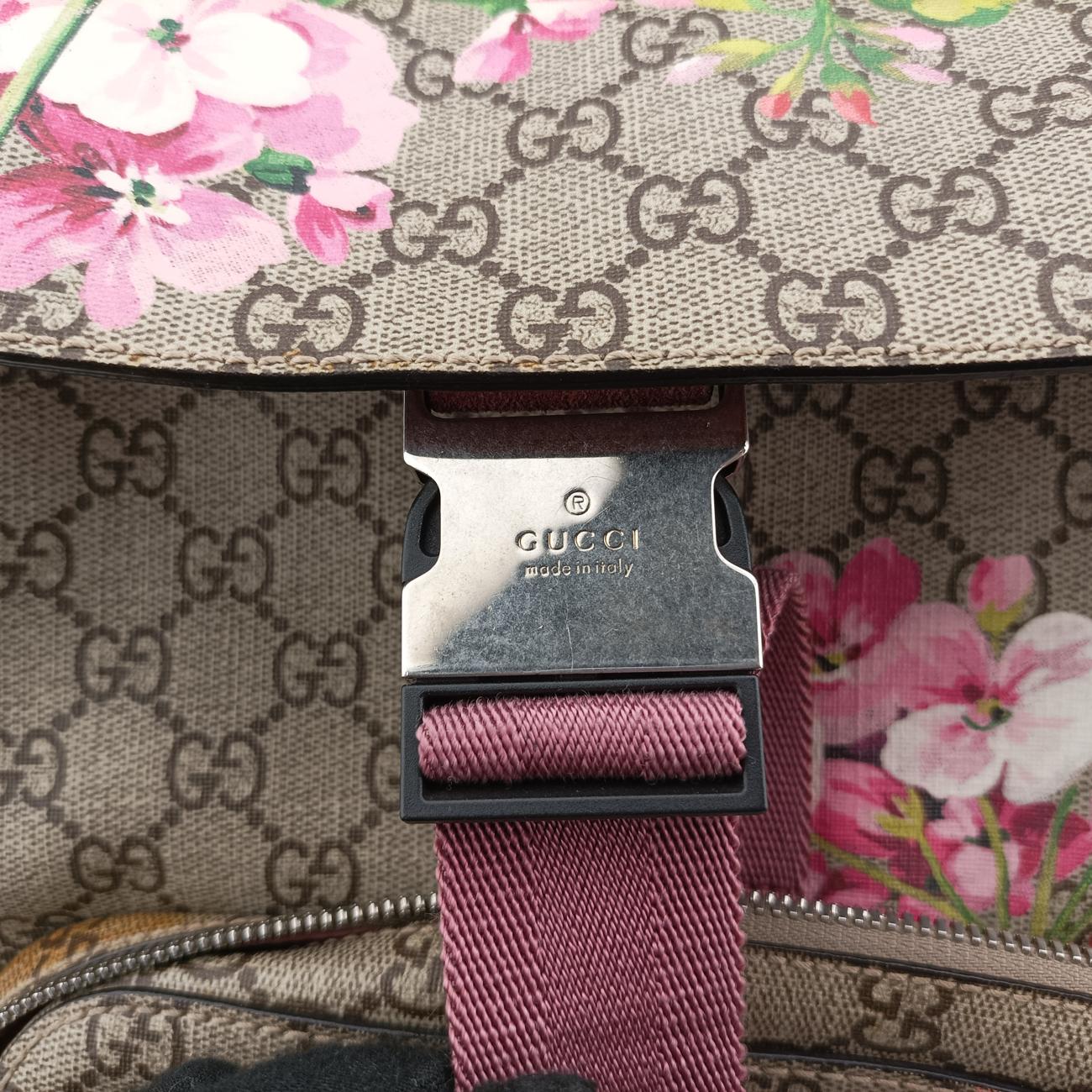 GG Blooms Multicolour PVC coated canvas 405019 C019124378GGブルームス マルチカラー PVCコーティングキャンバス 405019 C019124378