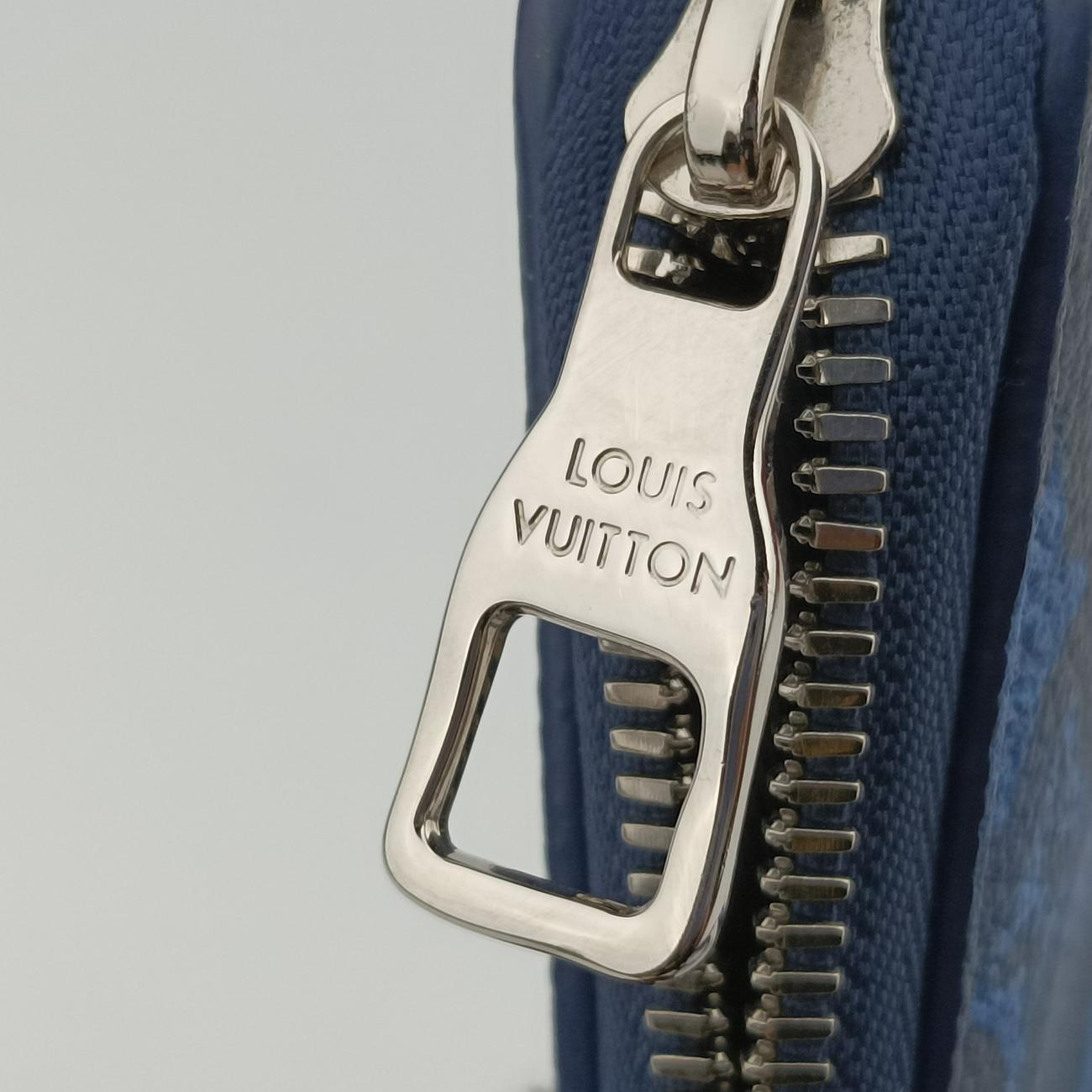 Watercolor Monogram Navy レザー M80466 MI0221ウォーターカラー モノグラム ネイビー レザーc M80466 MI0221