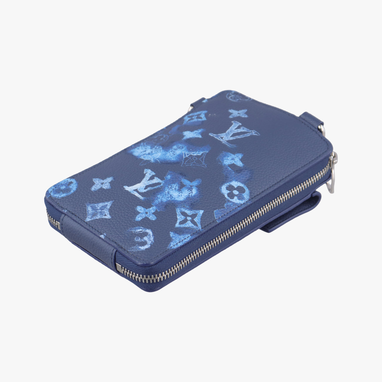 Watercolor Monogram Navy レザー M80466 MI0221ウォーターカラー モノグラム ネイビー レザーc M80466 MI0221