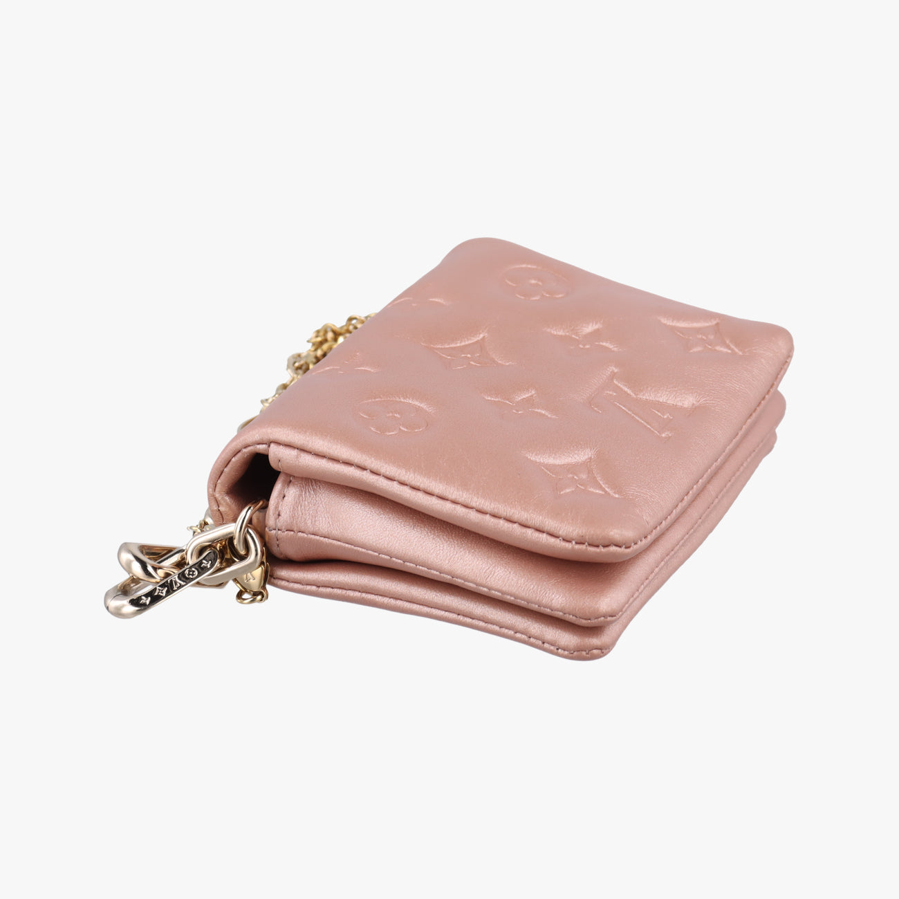 COUSSIN ROSE BALLERIN lambskin M21765 IC chipクッサン ローズバレリーヌ ラムスキン M21765 ICチップ