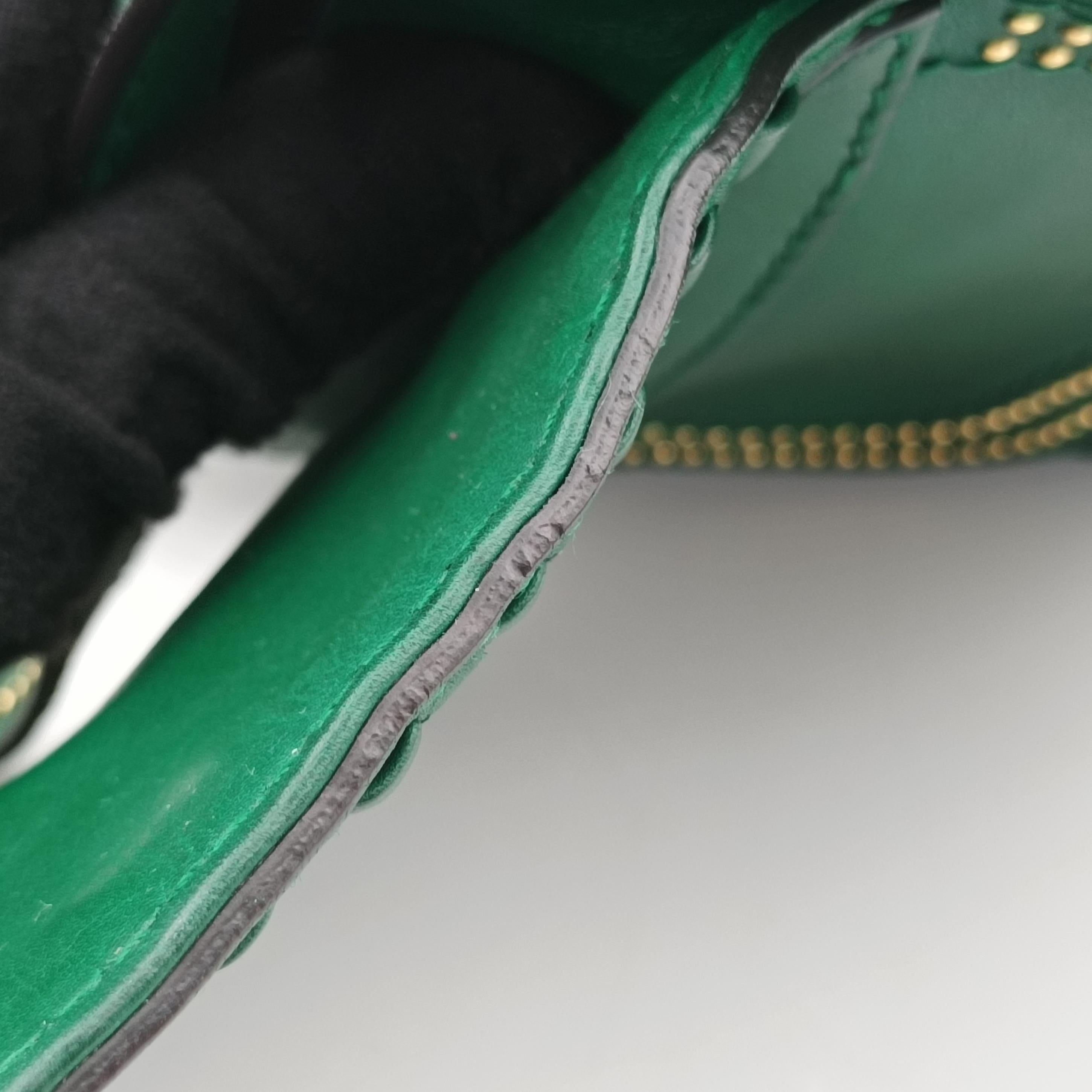 Snaffle Bit Green Leather 263956 A8787382スナッフルビット グリーン レザー 263956 A8787382