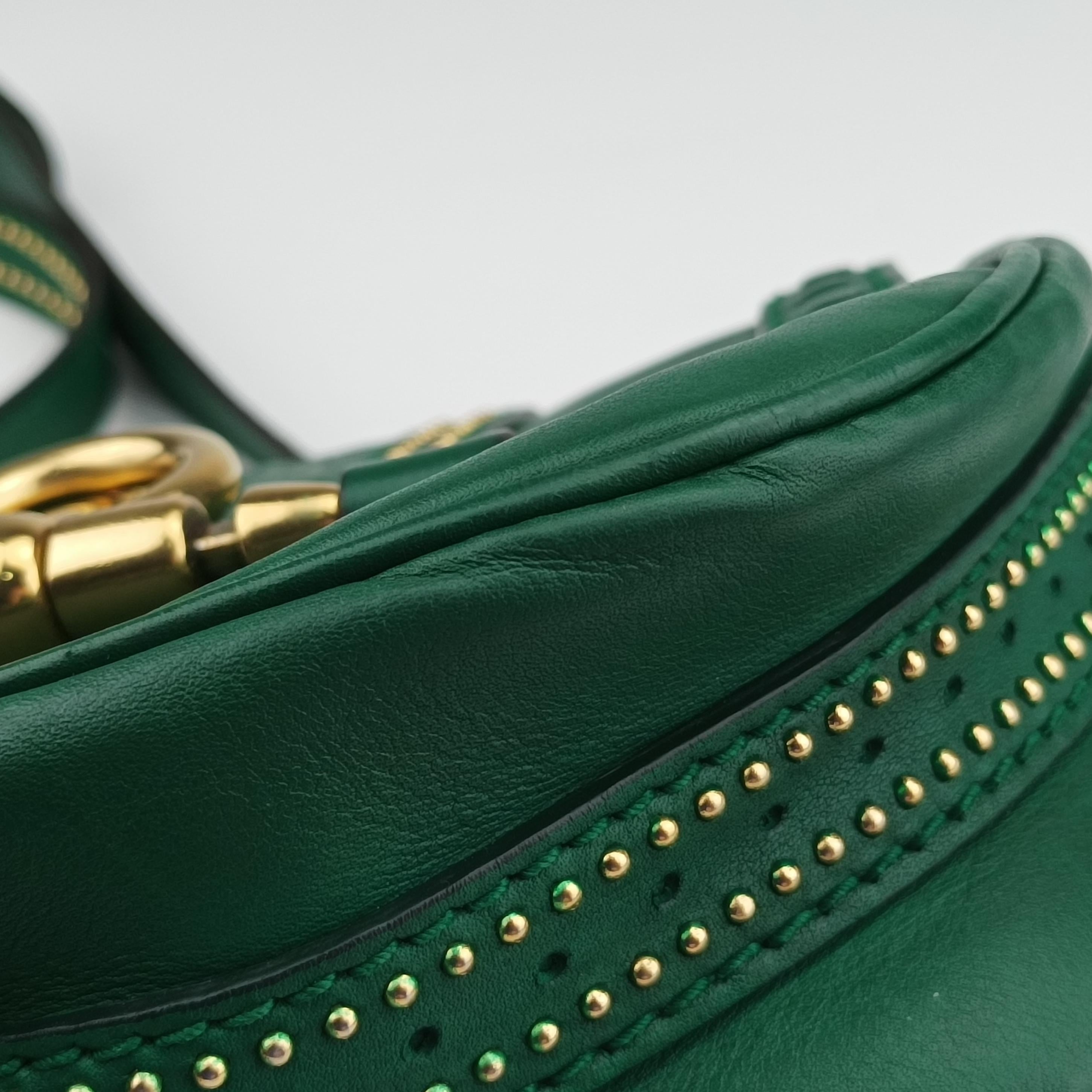 Snaffle Bit Green Leather 263956 A8787382スナッフルビット グリーン レザー 263956 A8787382