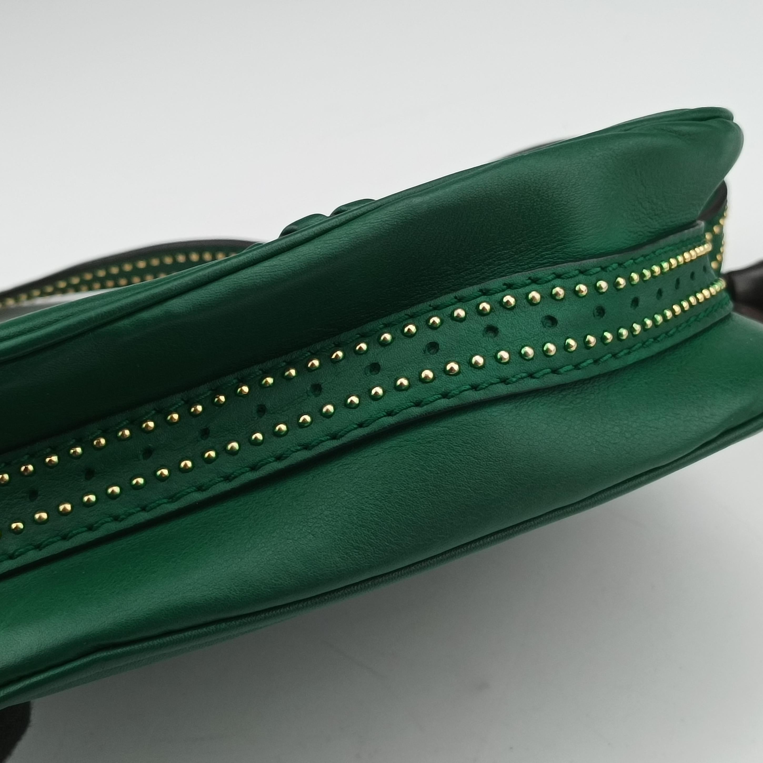 Snaffle Bit Green Leather 263956 A8787382スナッフルビット グリーン レザー 263956 A8787382