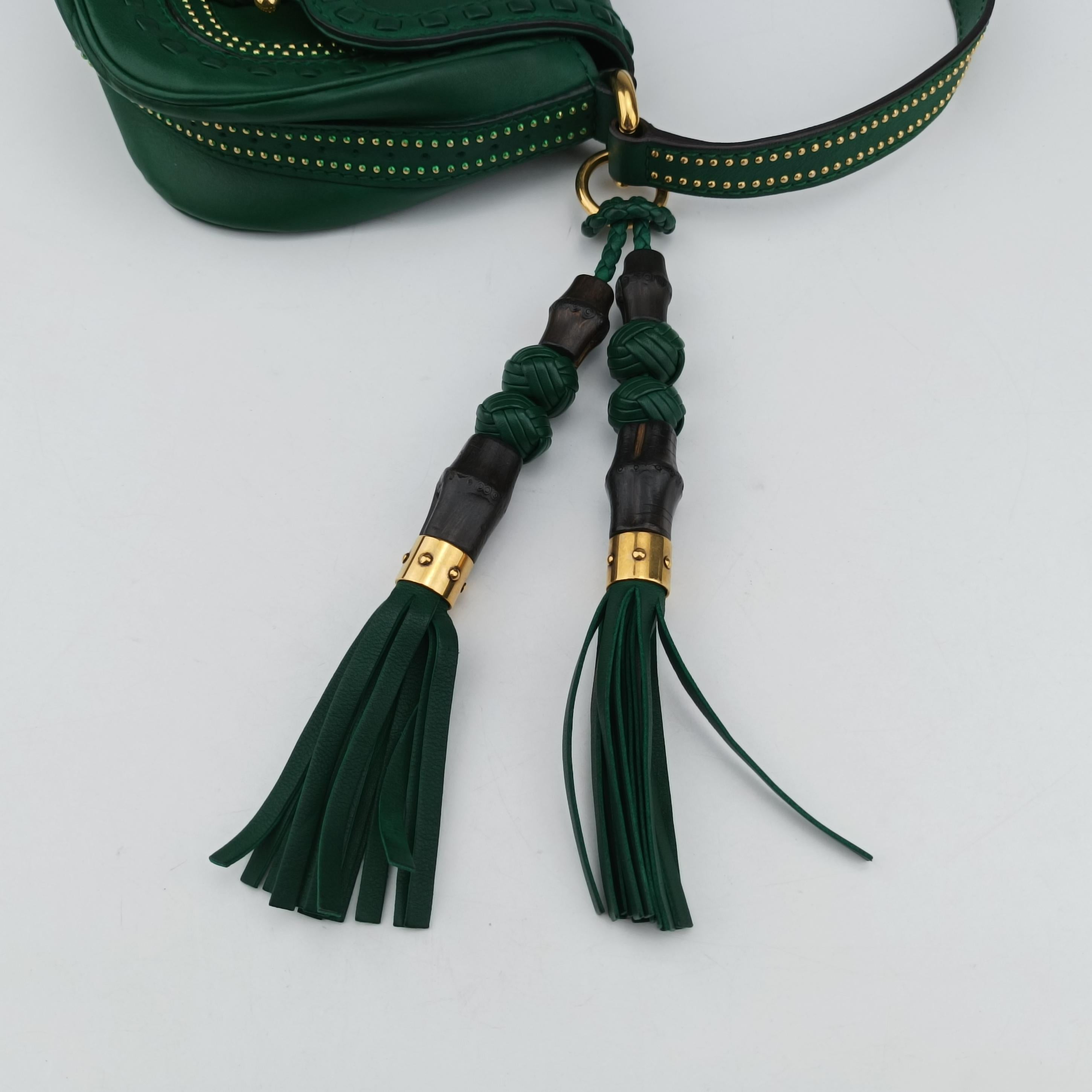 Snaffle Bit Green Leather 263956 A8787382スナッフルビット グリーン レザー 263956 A8787382