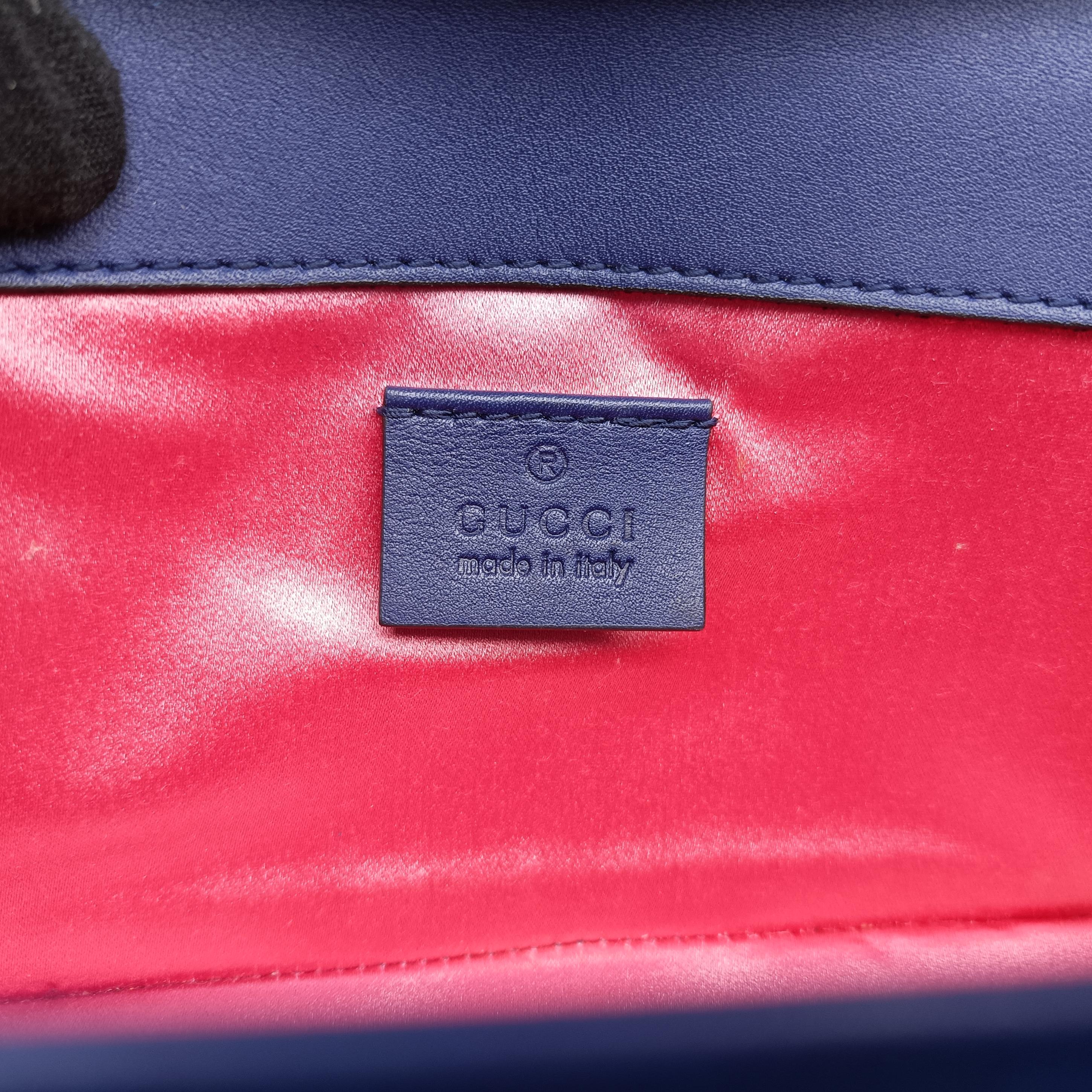 Square G Navy velour 544242 D026267691スクエアG ネイビー ベロア 544242 D026267691