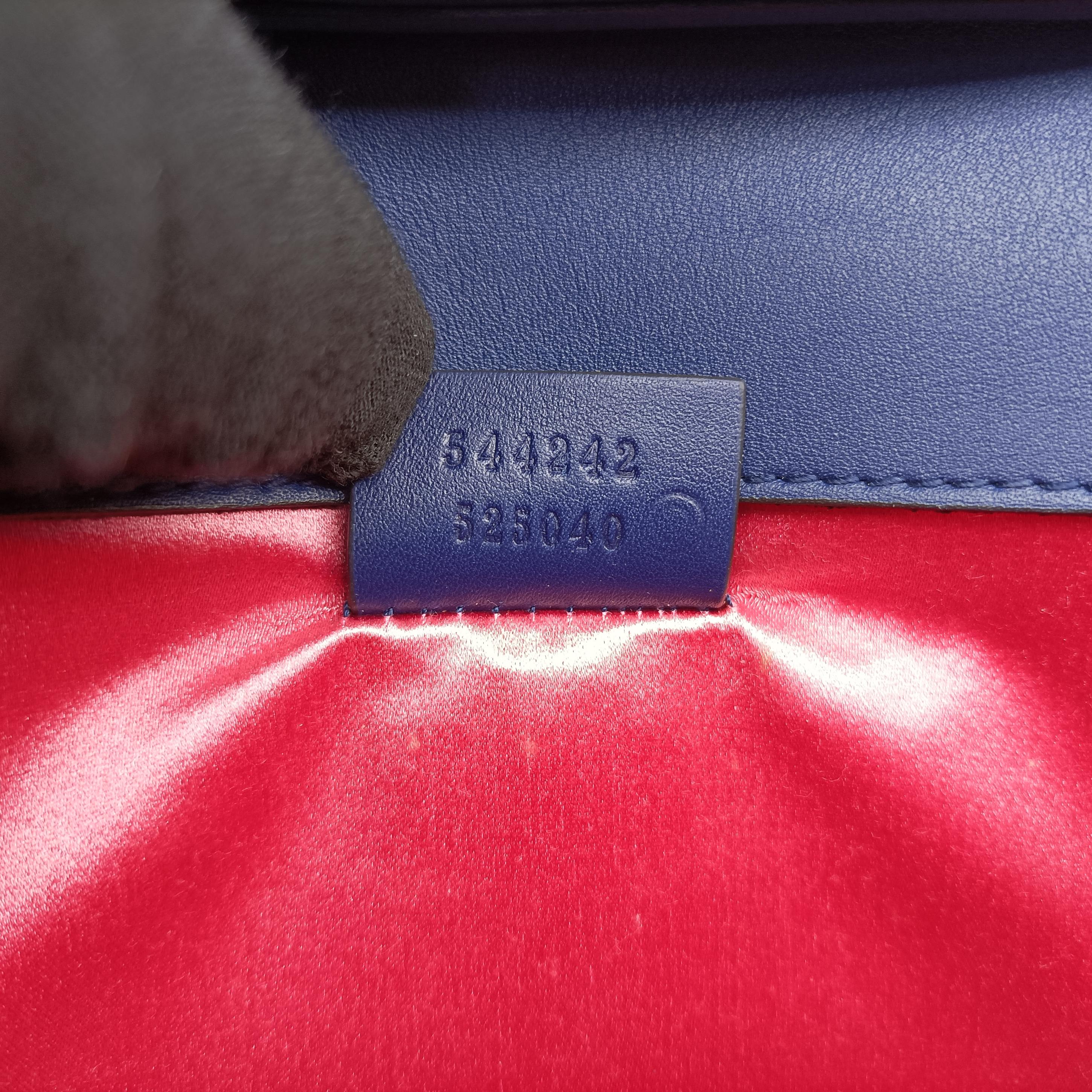 Square G Navy velour 544242 D026267691スクエアG ネイビー ベロア 544242 D026267691